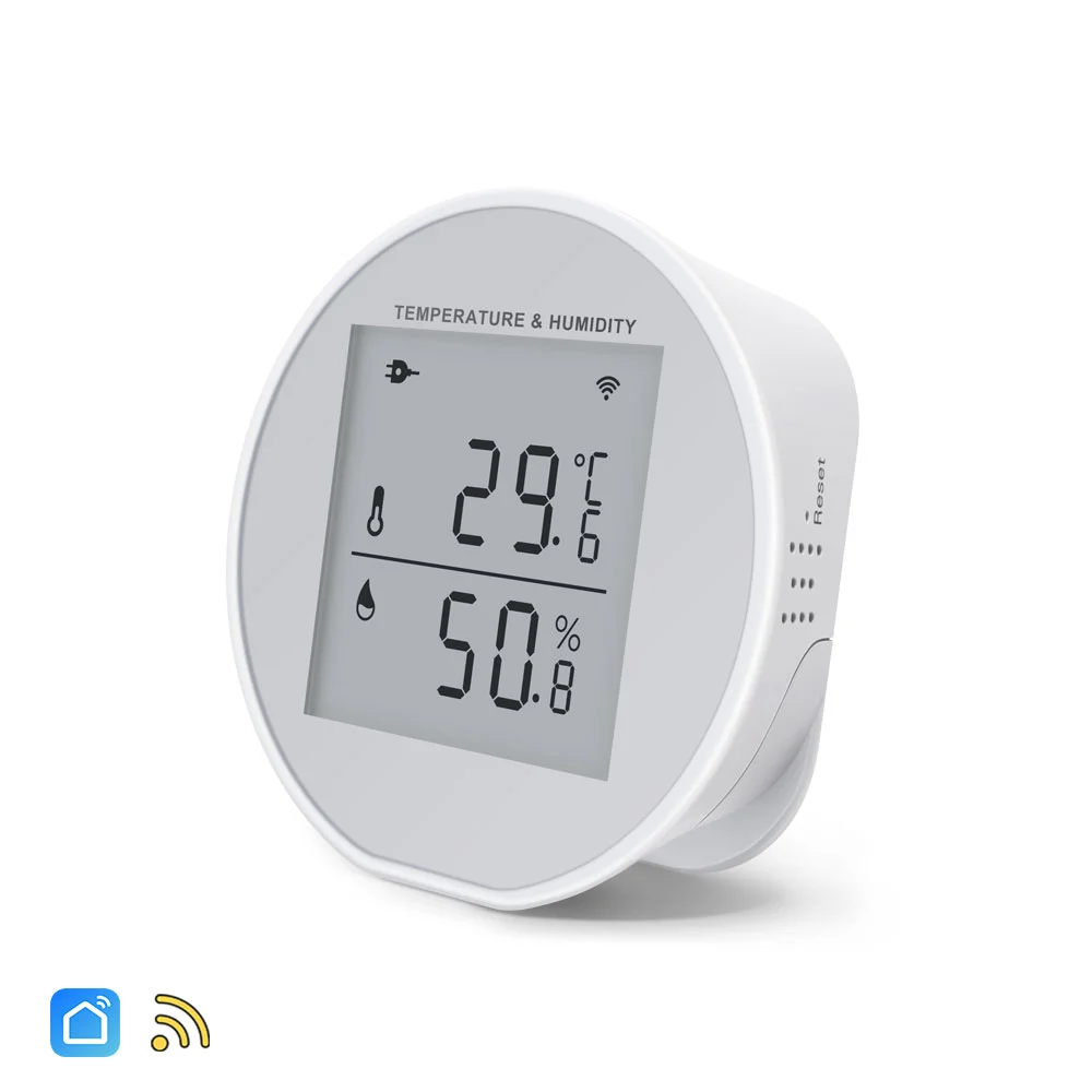 WiFi temperature and humidity LCD sensor for Smart Life