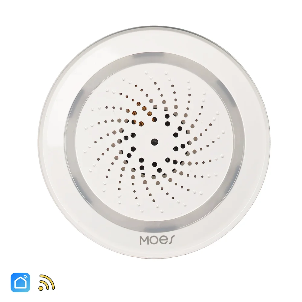 WiFi smart siren with temperature and humidity sensor