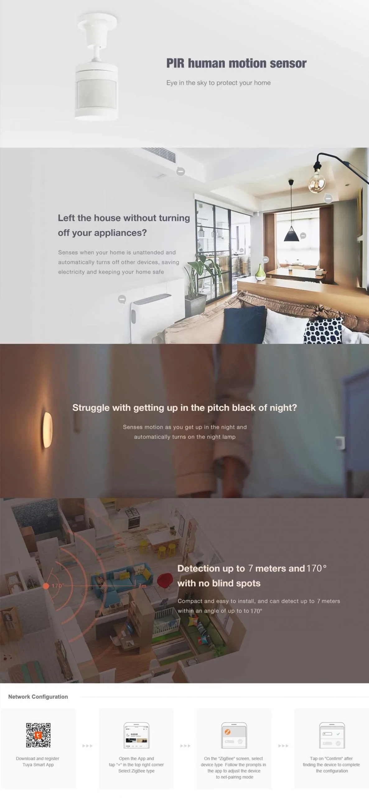 smart home sensor for motion