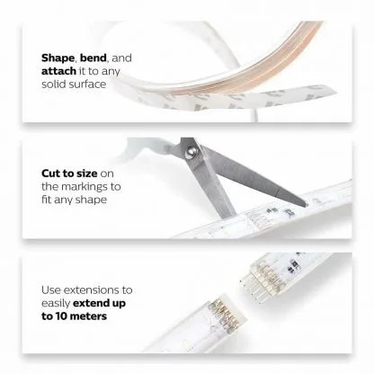 Adjustable smart led strip light